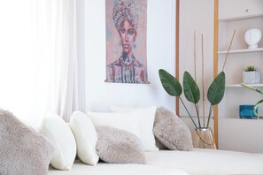 1 habitación, tabla de planchar con plancha, wifi y ropa de cama 