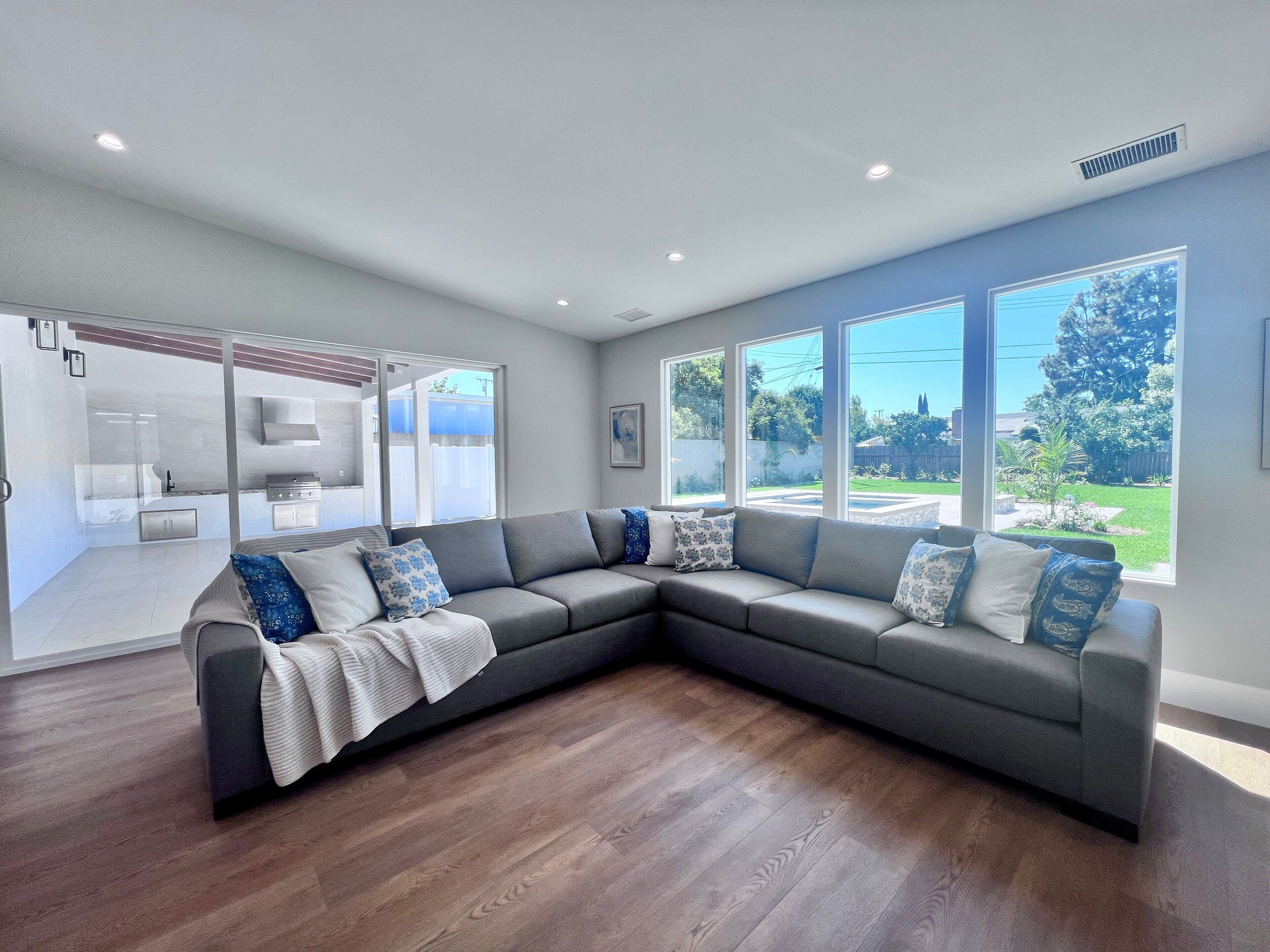 House, Berbilang Katil, Pool Access, Pool View (Destination #45) | Ruang tamu