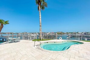 Indoor pool, outdoor pool