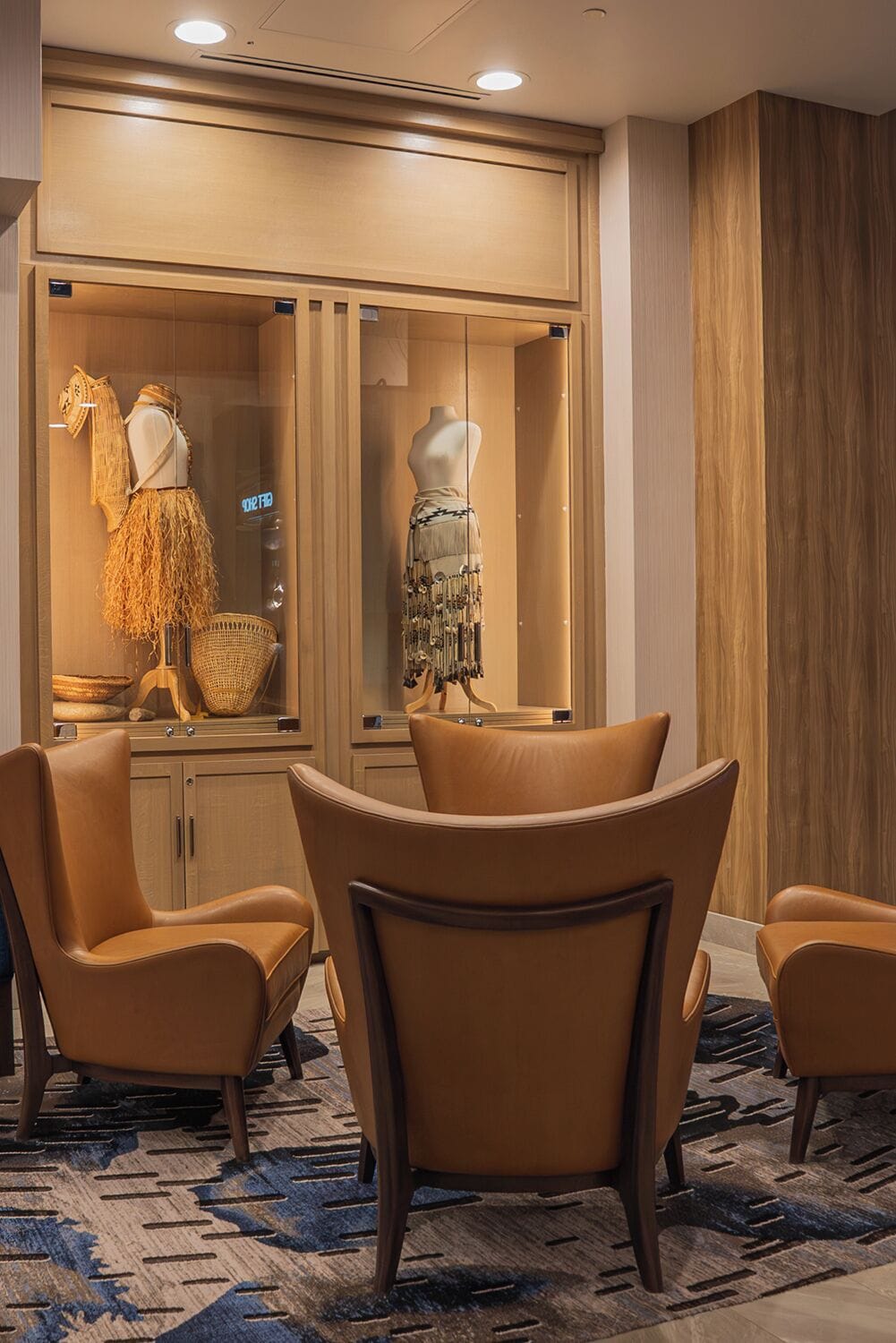 Sala de estar en el lobby