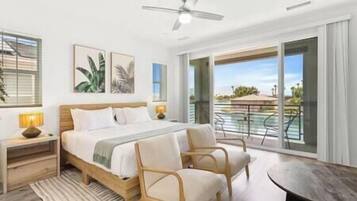 4 habitaciones, tabla de planchar con plancha, cuna de viaje y wifi