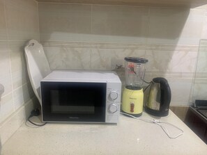Microwave, oven, stovetop