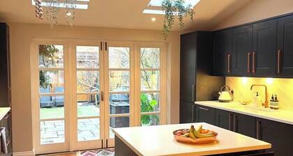 A sun-kissed, cozy family home.