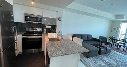 Immaculate furnished one bedroom + den at Liberty Village, Toronto Downtown