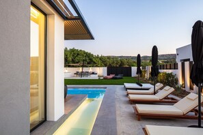 Piscine chauffée