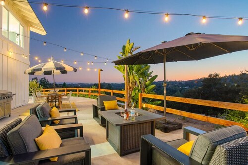 Priv. Resort! Mountain Views Oasis- Heated Pool & Spa, Game Rm, Temecula-8 miles