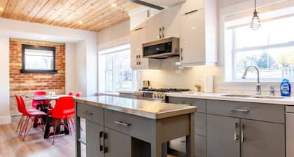 Modern Meets Industrial Near the ❤️ of DT