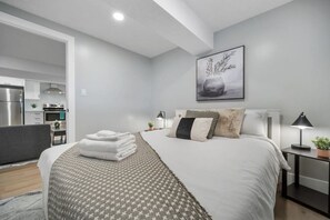 1 makuuhuone, silitysrauta/-lauta, ilmainen Wi-Fi, vuodevaatteet