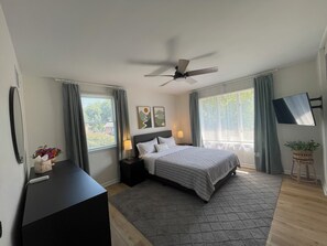 4 bedrooms, iron/ironing board, travel crib, free WiFi