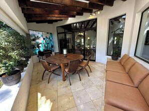 Outdoor dining