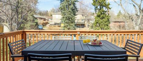 Udendørs spisemuligheder