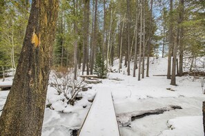 Property grounds - Creekside Lodge w/ Firepit, Game Room, Perfect for Fishing/ATV (Island Park)