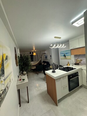 Interior - Apartamento Lindo Frente ao mar de 2 Quartos Localizaçao Imbativel na Beira mar (Fortaleza)
