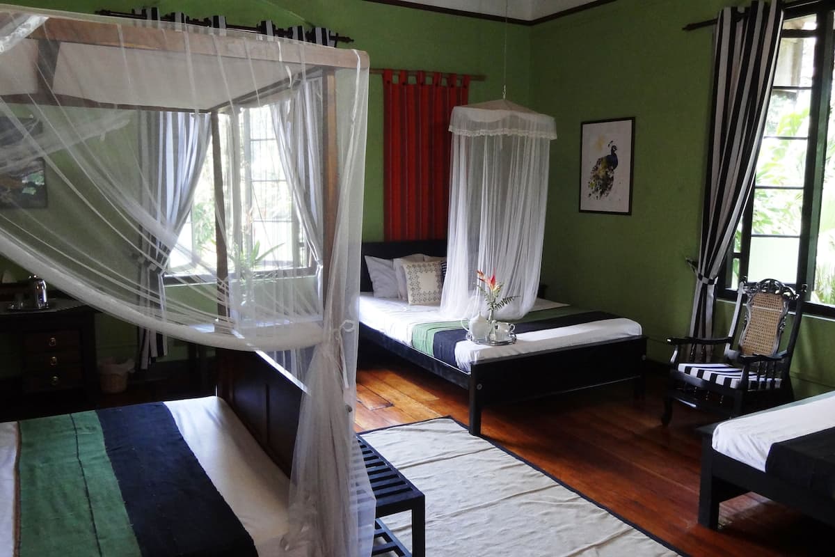 Family Triple Room, Mountain View | Desk
