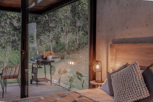 Suite, vue jardin | Vue de la chambre