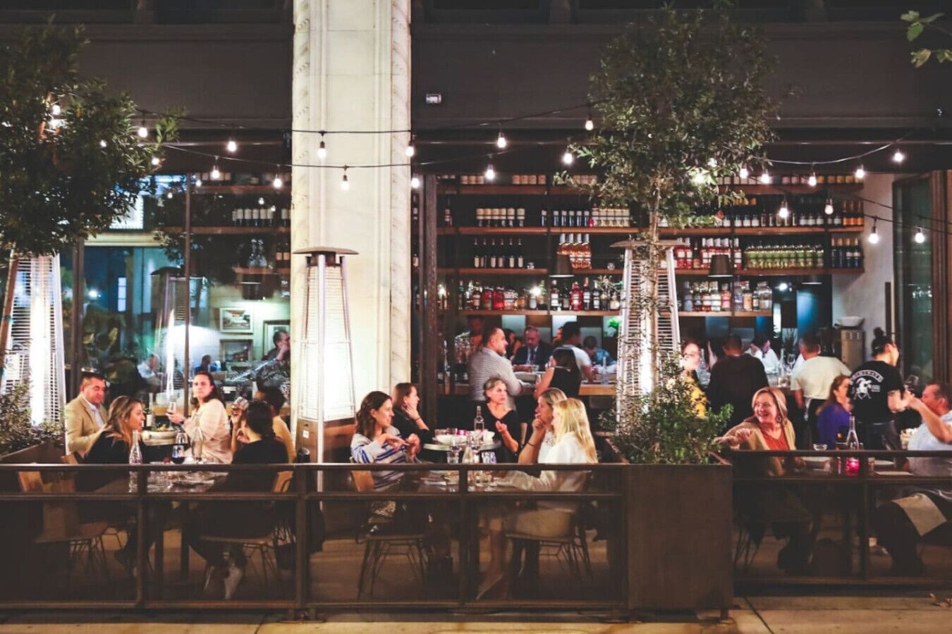 Restaurante al aire libre