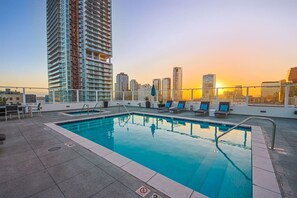 Alberca al aire libre 