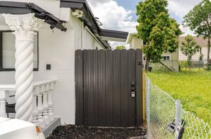 Enceinte de l’hébergement