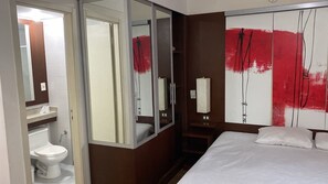 1 bedroom, desk, laptop workspace, free WiFi - Apartamento em hotel 4 estrelas (São Paulo)