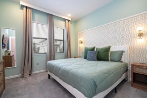 8 bedrooms, iron/ironing board, travel cot, WiFi