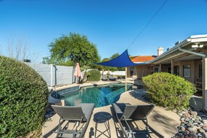Una piscina climatizada