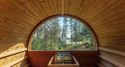 The Steward Lakeview Cabin with Private Sauna