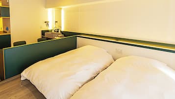1 bedroom, desk, free WiFi, bed sheets