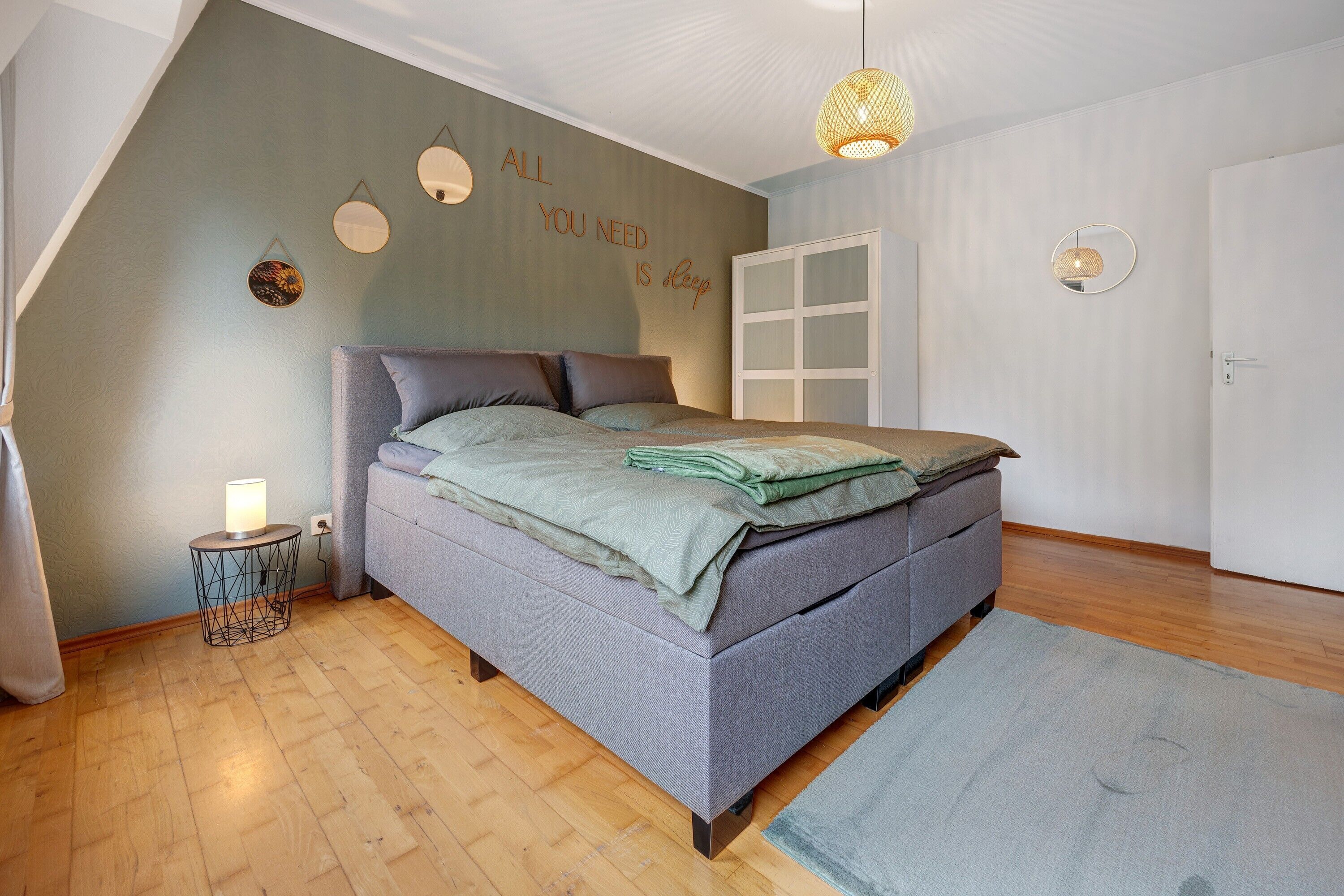 2 Schlafzimmer, Bügeleisen/Bügelbrett, kostenloses WLAN, Bettwäsche