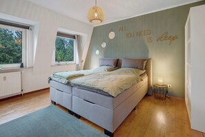 2 soveværelser, gratis Wi-Fi, sengetøj