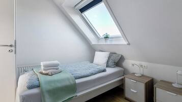 1 Schlafzimmer, kostenloses WLAN, Bettwäsche