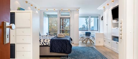 1 habitación, wifi gratis y ropa de cama