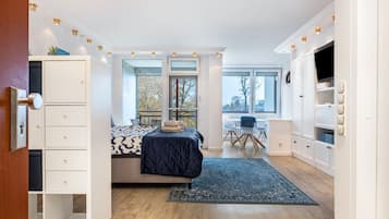 1 quarto, Wi-Fi de cortesia, roupa de cama