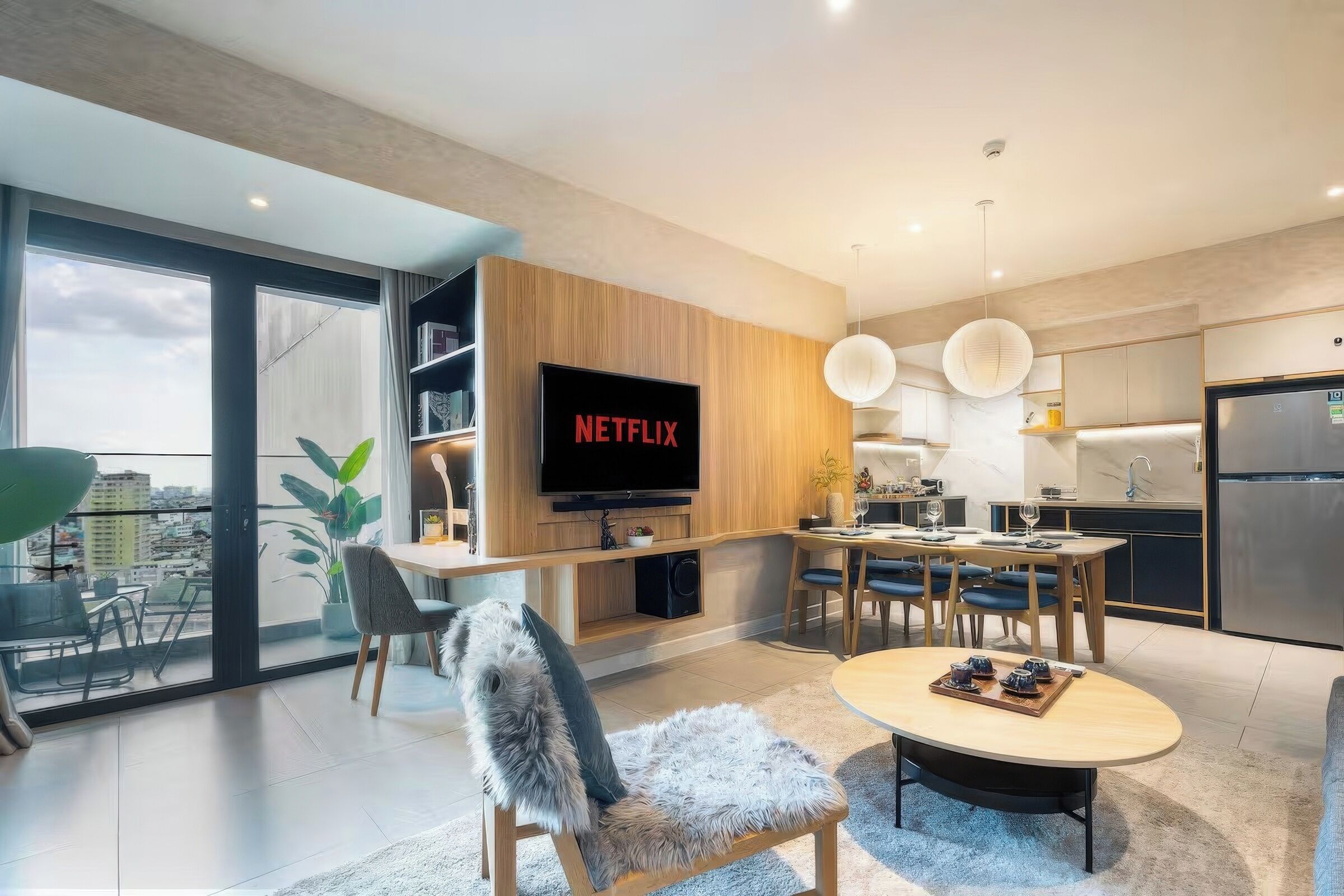 Superior Apartment, 3 Bedrooms, Kitchen, City View | View from room