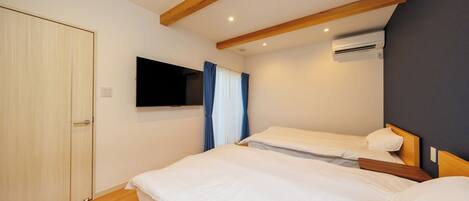 1 chambre, bureau, accĂšs au Wi-Fi (inclus), literie fournie