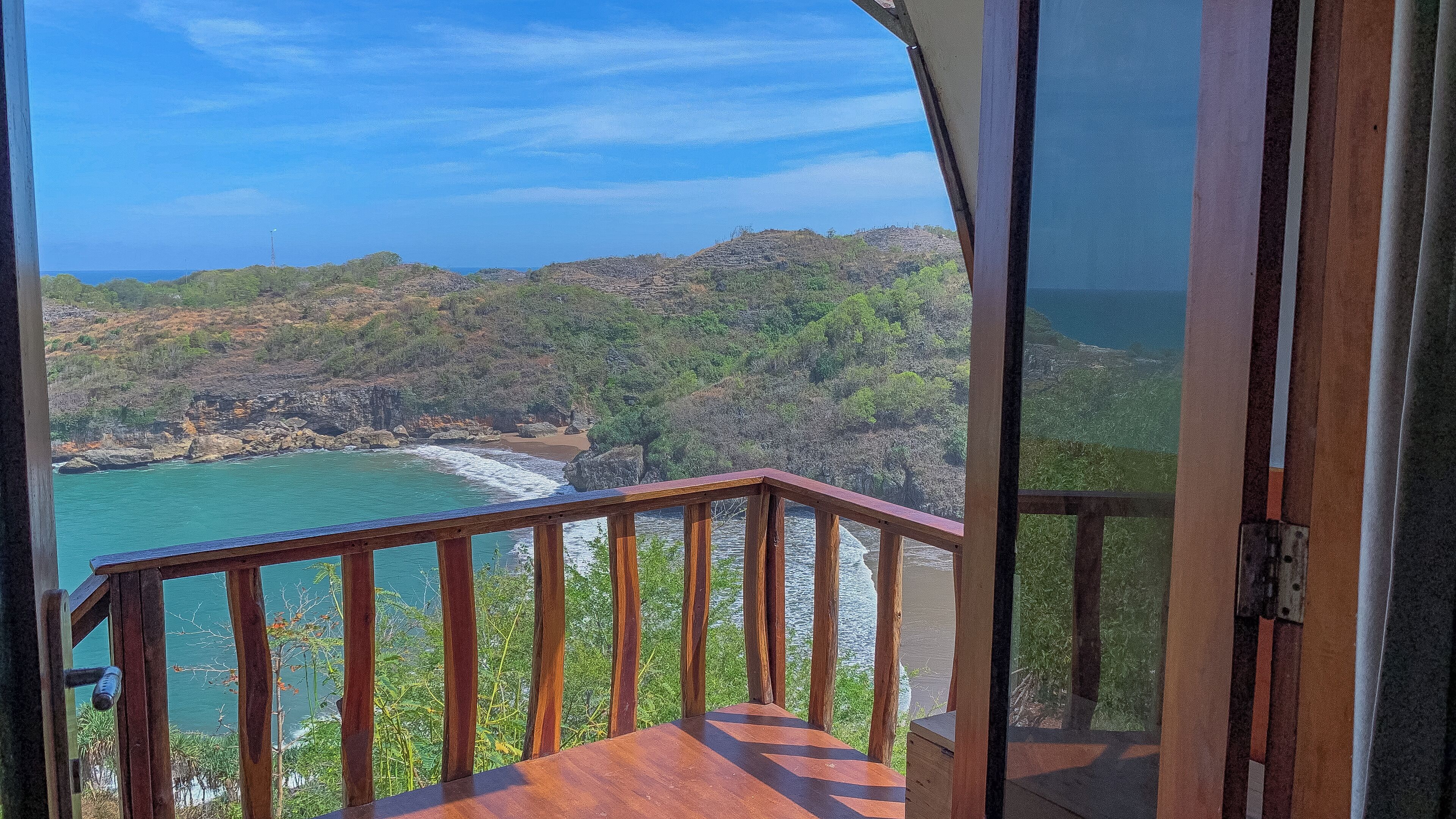 Kamar Double Deluks, pemandangan laut, menghadap laut | Pemandangan pantai/laut