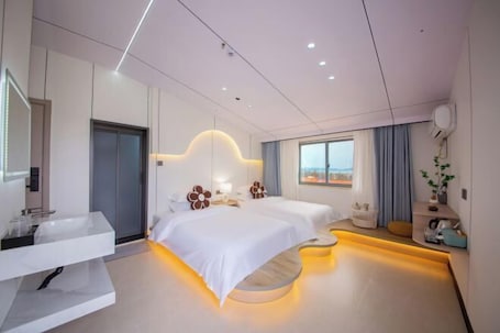 Room. Weizhou Island Jingdu Hotel (Mazu Zumiao Branch)