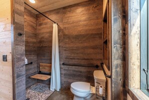 Shower, towels