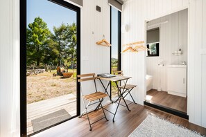 Interior - Stone Cabin by Tiny Away (Huiroa)