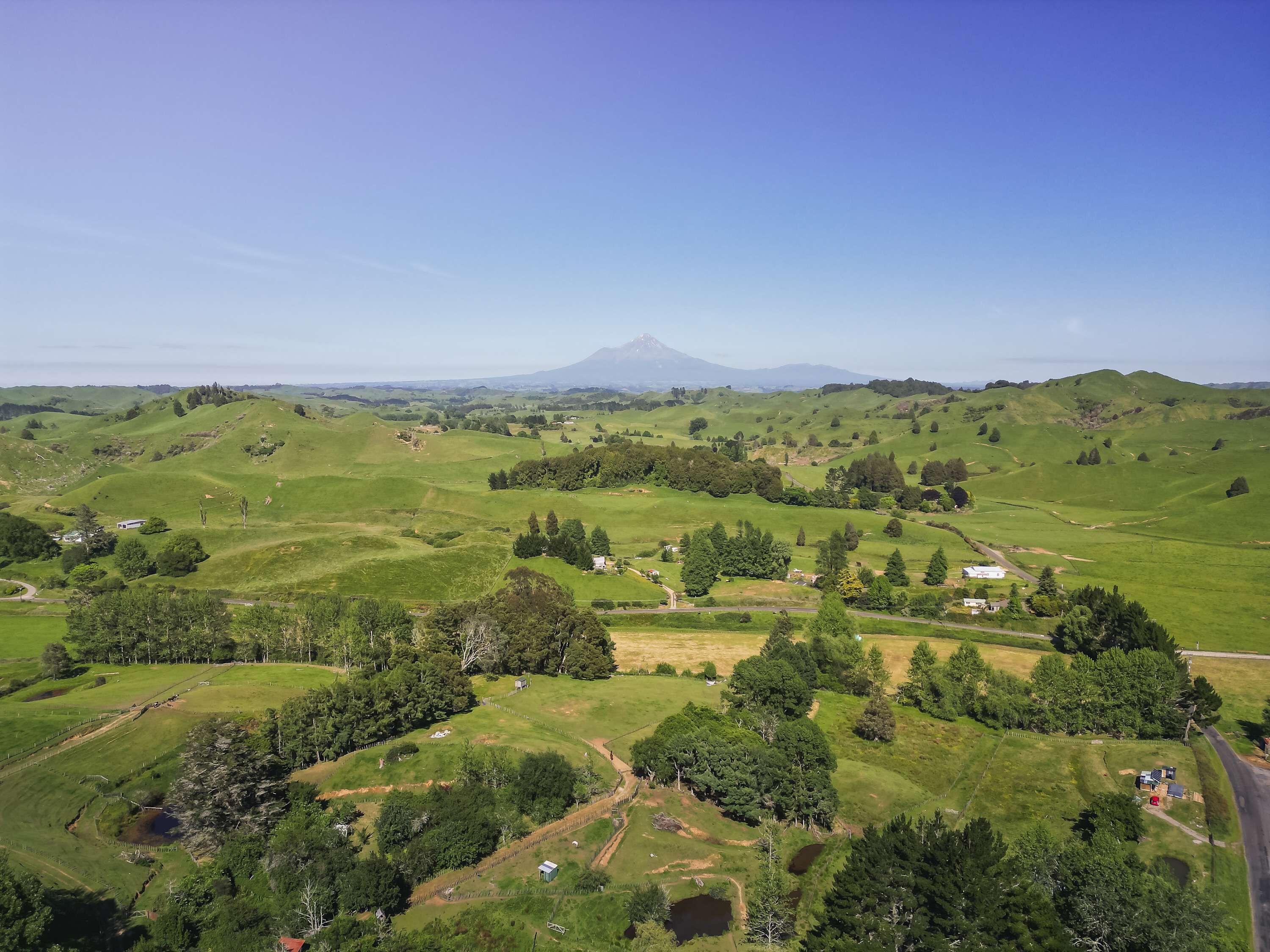 منظر من الجو على ارتفاع عالٍ