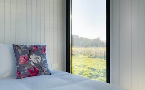 1 bedroom, bed sheets - River Road Retreat 3 by Tiny Away (Maungati)