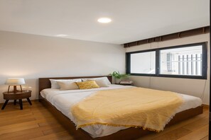 Appartement Supérieur, 3 chambres, cuisine, vue ville | Décoration personnalisée, ameublement personnalisé, bureau