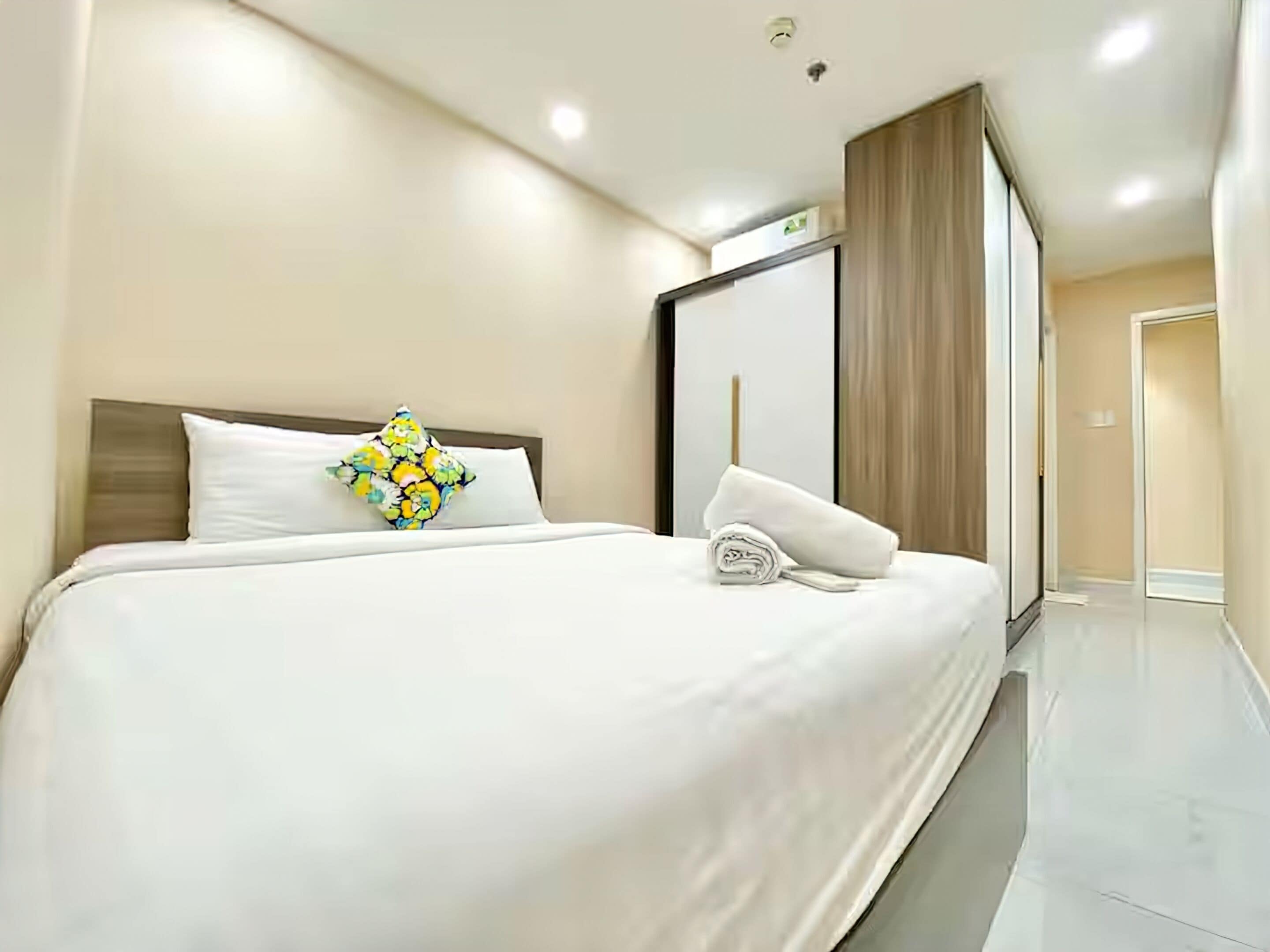 Apartament superior, 3 dormitoris, cuina, vistes a la ciutat | Escriptori i espai de treball apte per a portàtils 