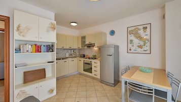 Kühlschrank, Ofen, Wasserkocher, Toaster