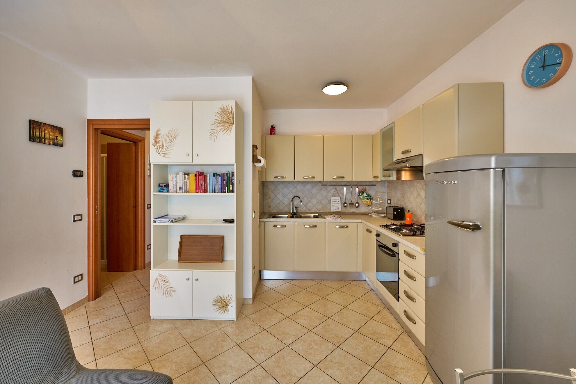 Kühlschrank, Ofen, Wasserkocher, Toaster