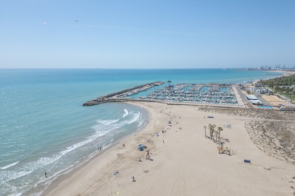 Beach nearby