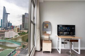 Appartement Élite, 3 chambres, 2 salles de bains, vue ville | Vue sur la ville