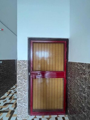 2 BHK Flat | Bathroom | Shower, towels, soap, shampoo