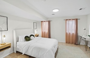 1 habitación, tabla de planchar con plancha, wifi y ropa de cama