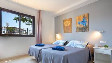 2 slaapkamers, een strijkplank/strijkijzer, gratis wifi, beddengoed