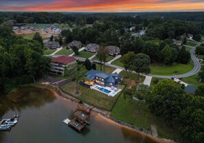 Exterior - New Saltwater Pool + Spa, Views | Wilson Hideaway (Mooresville)